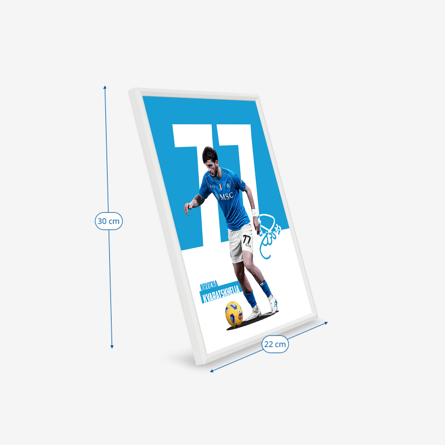 (Player) Khvicha Kvaratskhelia poster