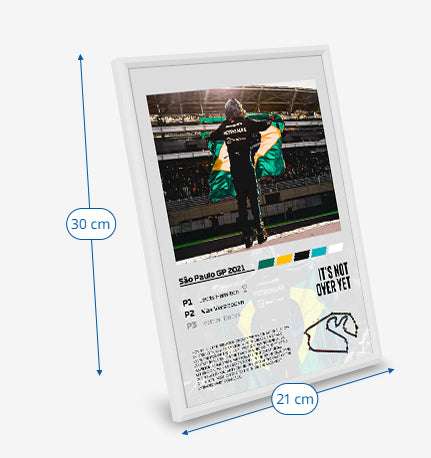(F1) San Paolo GP 2021 Lewis Hamilton poster