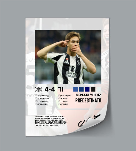 Inter-Juventus 4-4 poster