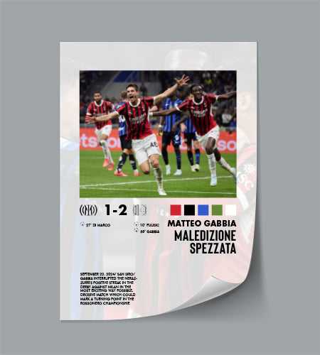 Inter-Milan 1-2 poster 2024