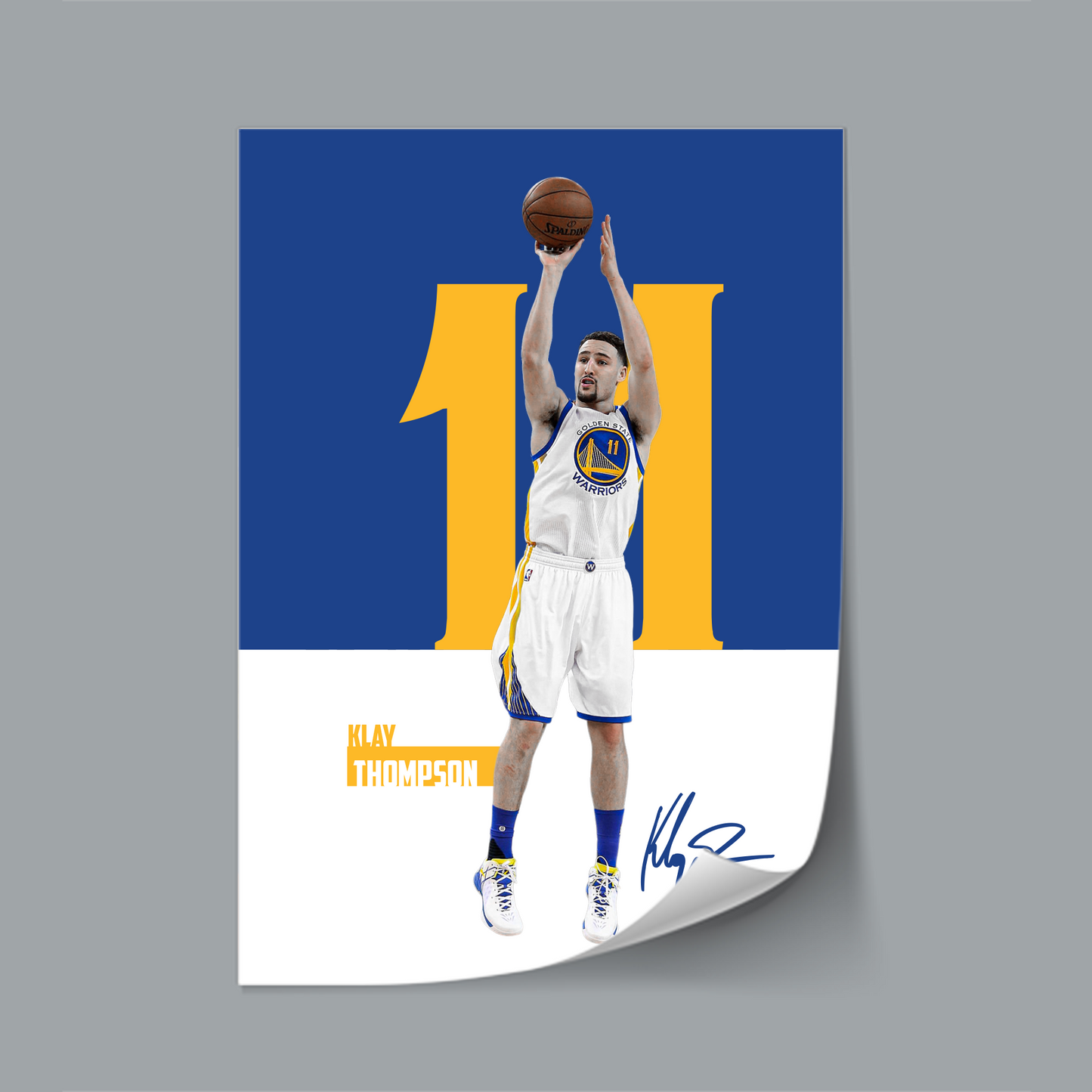 (NBA Player)  Klay Thompson poster