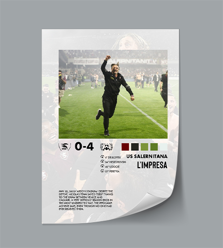 Salernitana -Udinese 0-4 poster