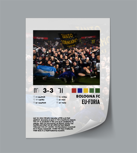 Bologna-Juventus 3-3 poster