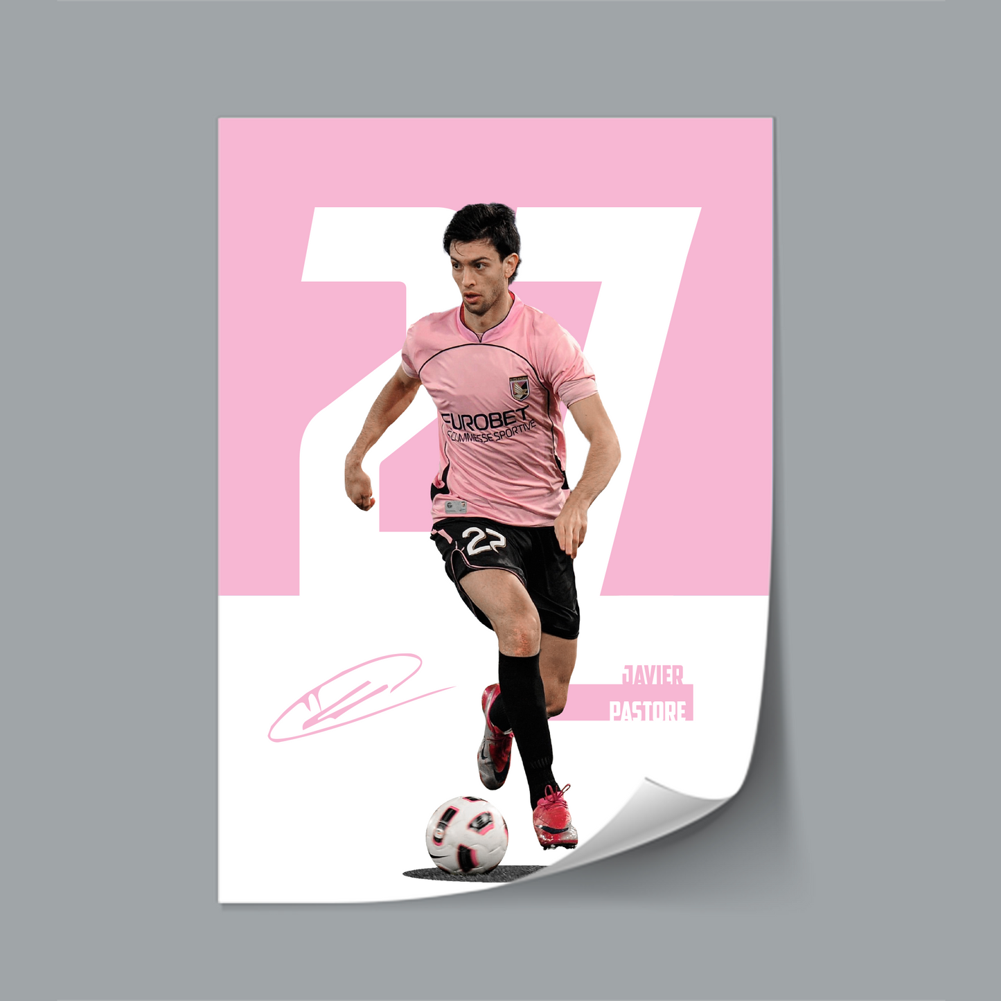 (Player) Javier Pastore poster