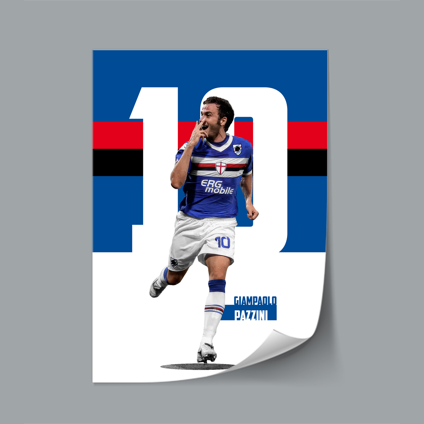 (Player) Giampaolo Pazzini poster