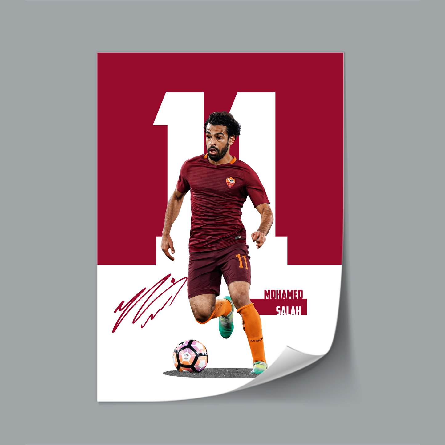 (Player) Mohamed Salah poster