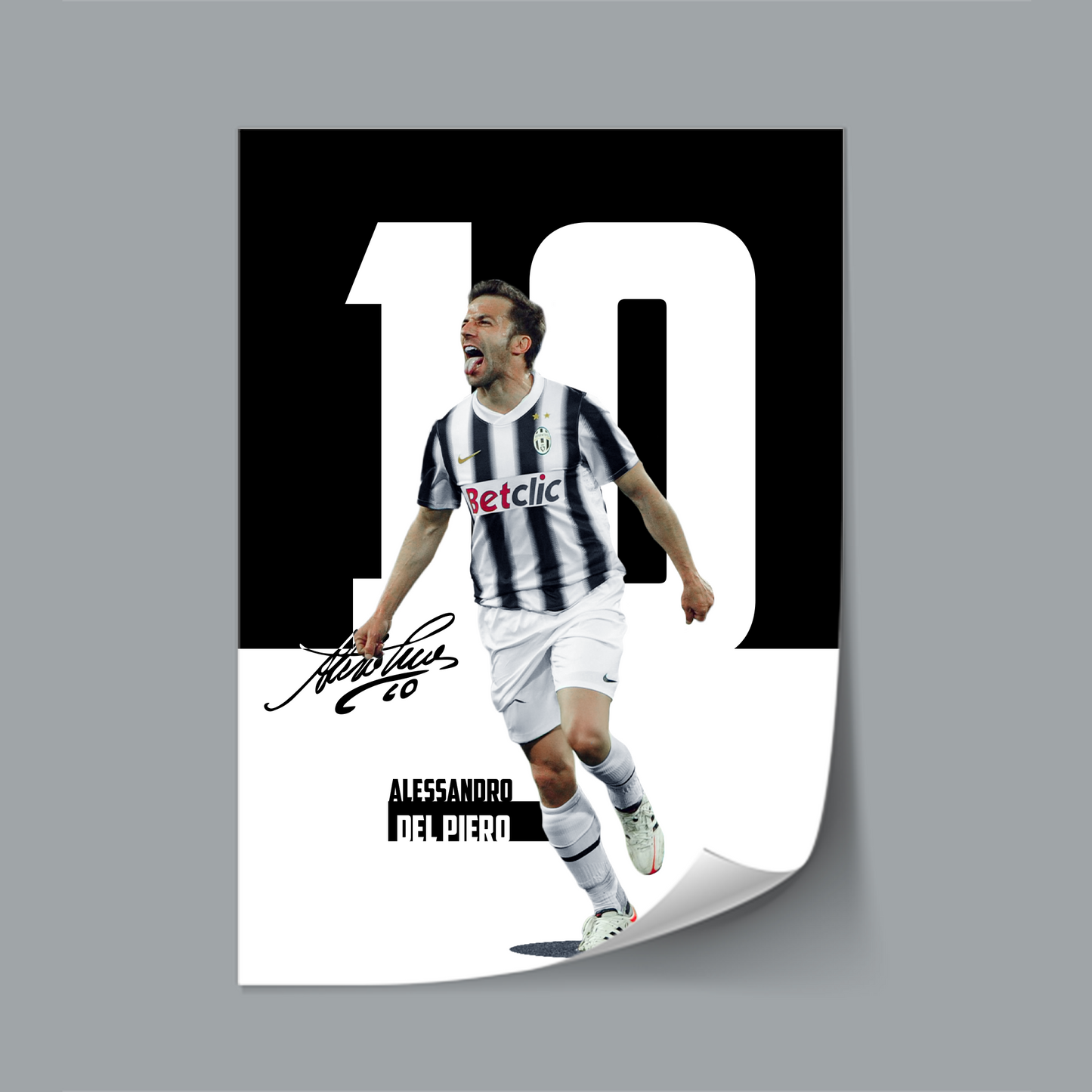 (Player) Alessandro Del Piero poster