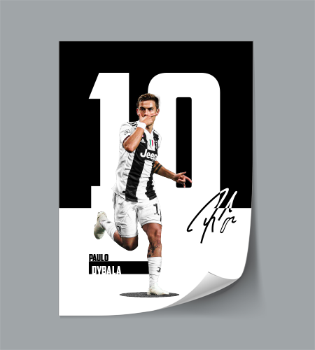 (Player) Paulo Dybala poster