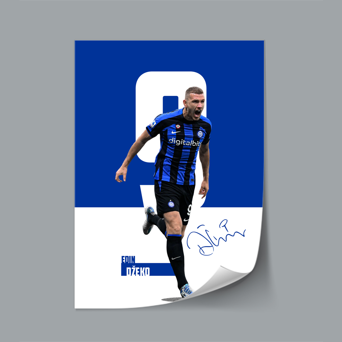 (Player) Edin Džeko poster