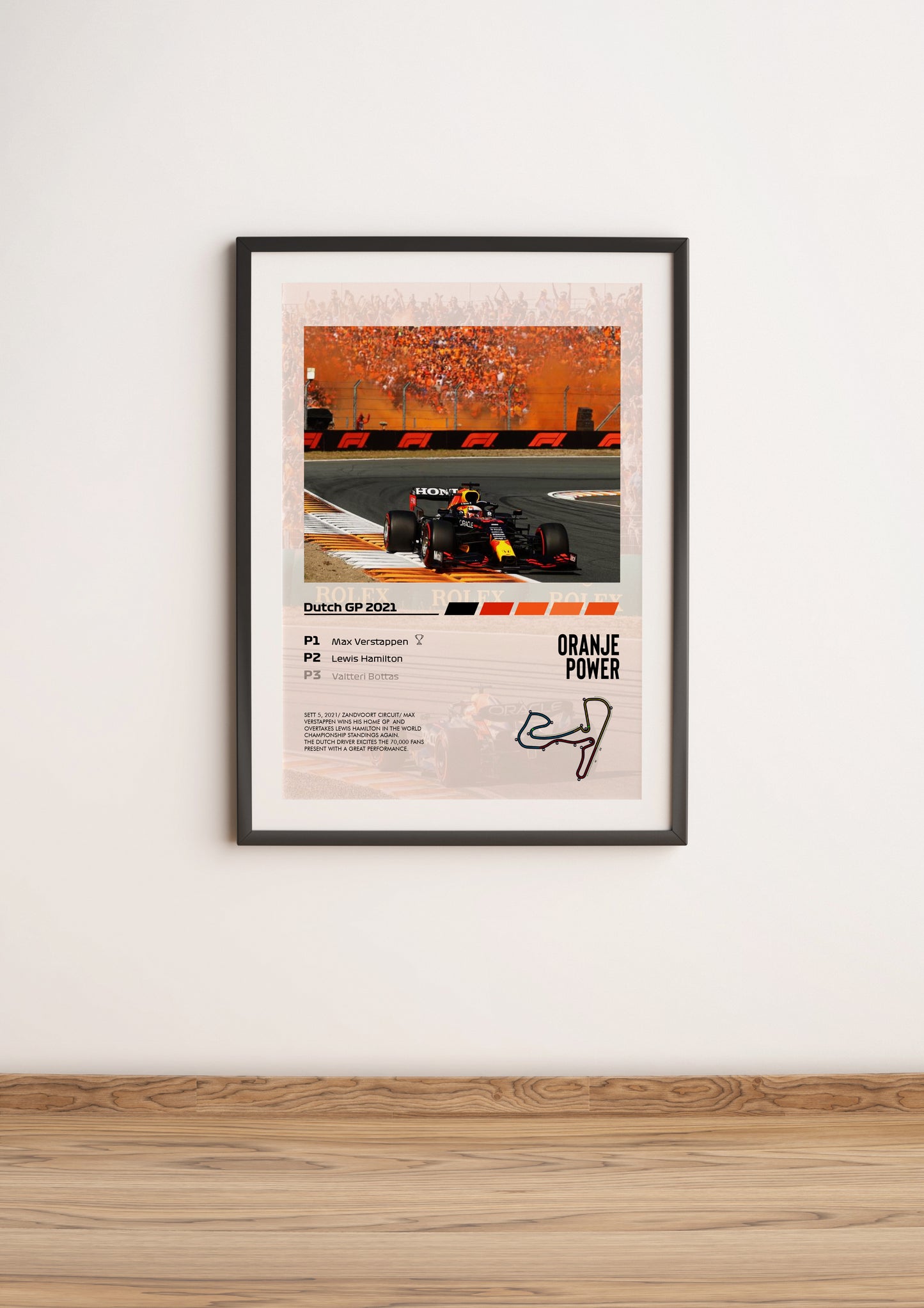 (F1) Dutch GP 2021 Verstappen poster