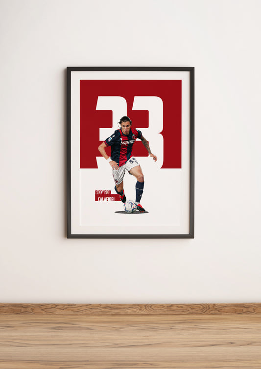 (Player) Riccardo Calafiori poster
