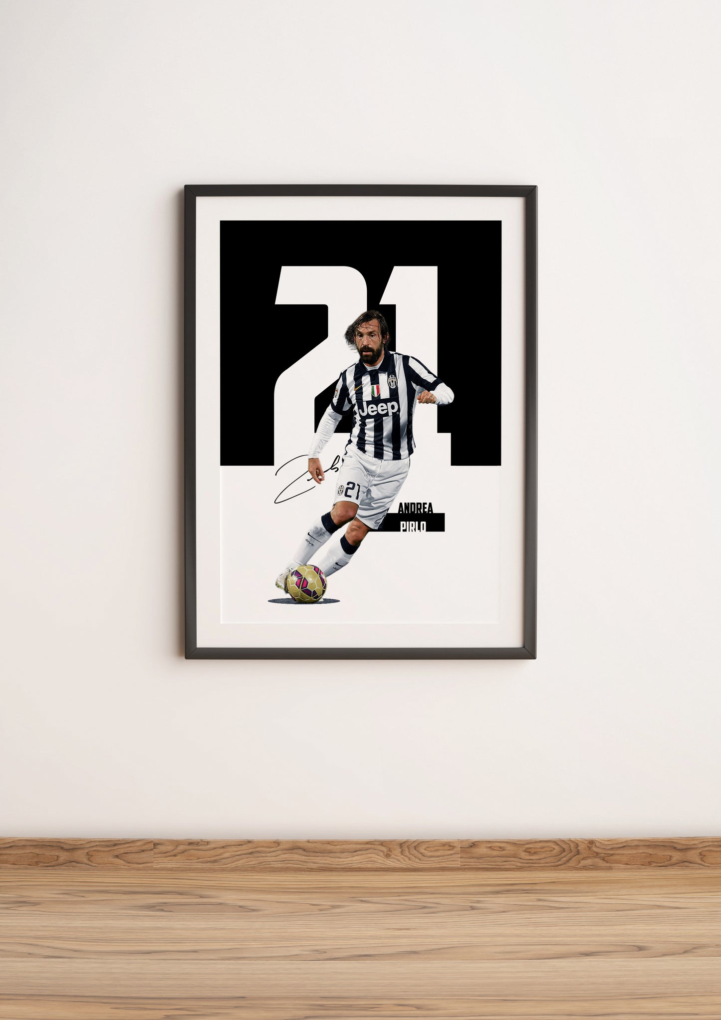 (Player) Andrea Pirlo poster