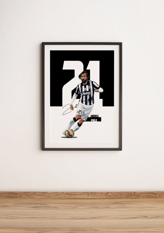 (Player) Andrea Pirlo poster