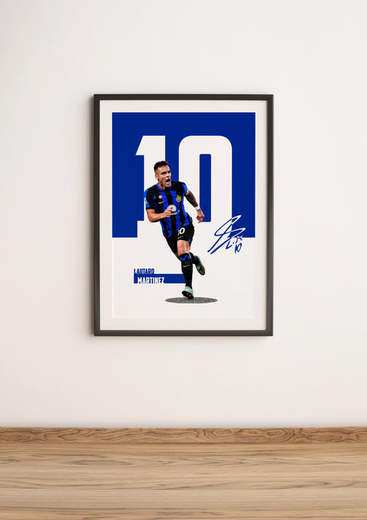 (Player) Lautaro Martinez poster