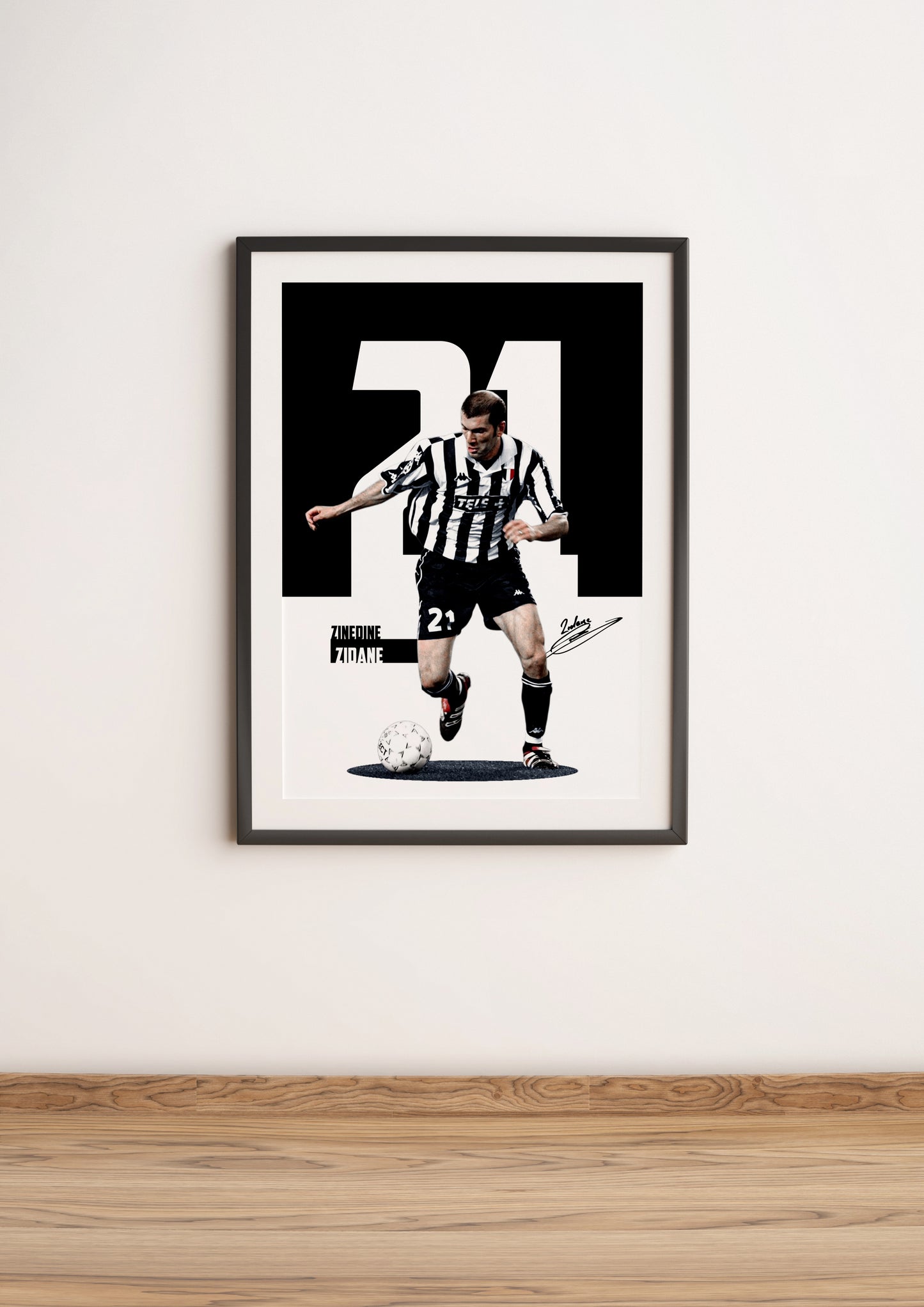 (Player) Zinedine Zidane poster