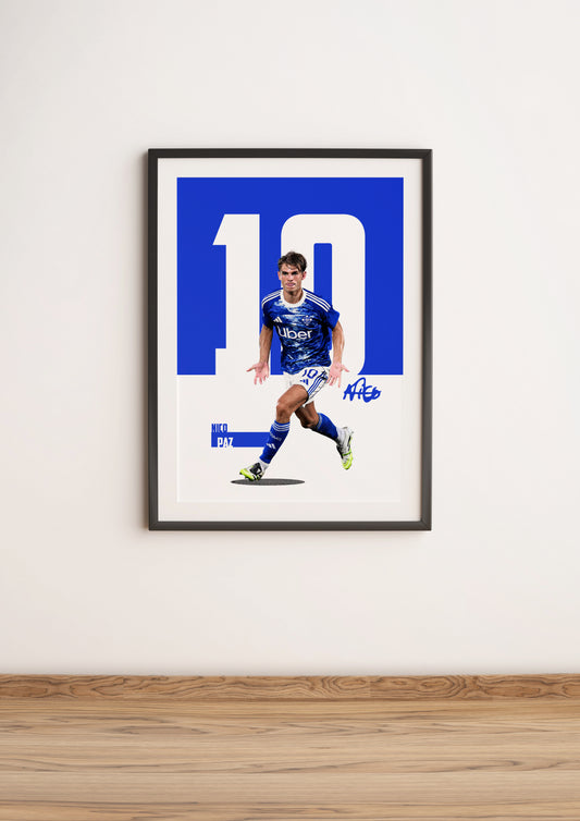 (Player) Nico Paz poster