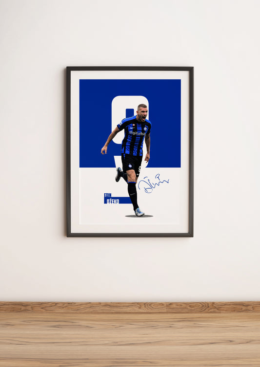 (Player) Edin Džeko poster