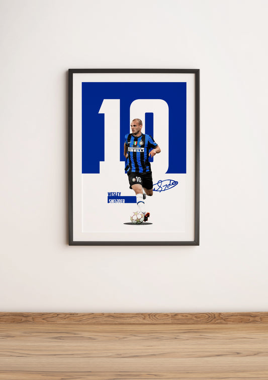 (Player) Wesley Sneijder poster