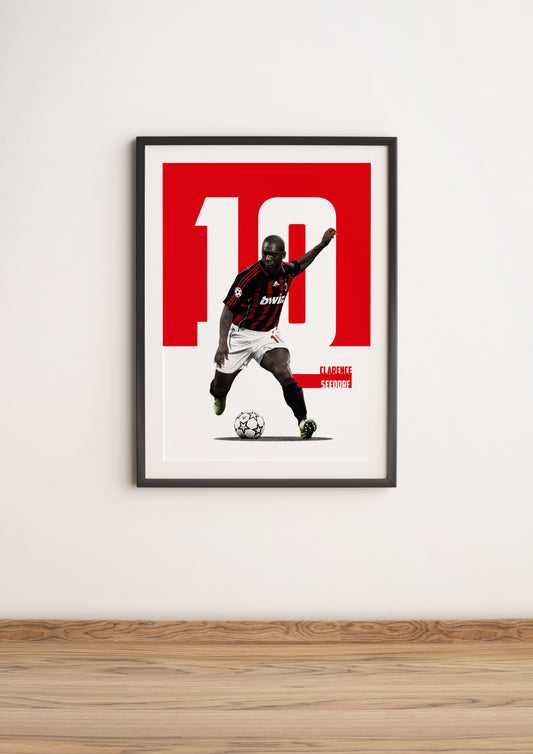 (Player) Clarence Seedorf poster