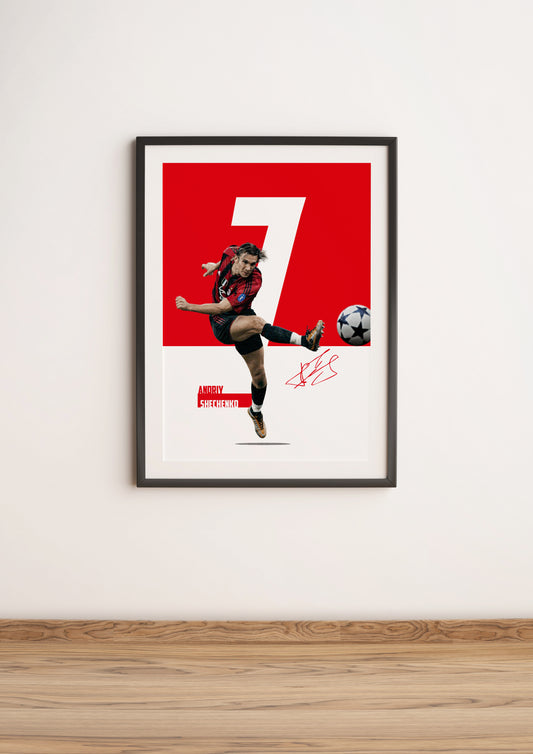 (Player) Andriy Shevchenko poster