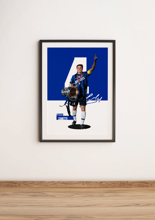 (Player) Javier Zanetti poster