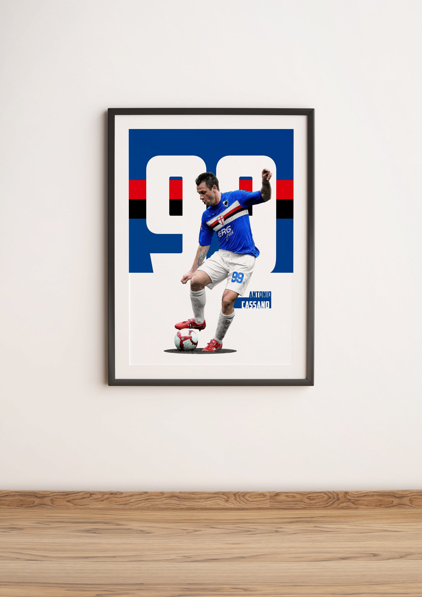 (Player) Antonio Cassano poster