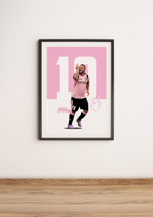 (Player) Fabrizio Miccoli poster
