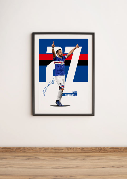 (Player) Fabio Quagliarella poster