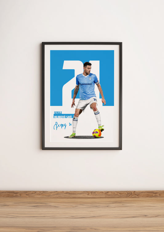(Player) Sergej Milinković-Savić poster