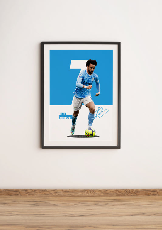(Player) Felipe Anderson poster