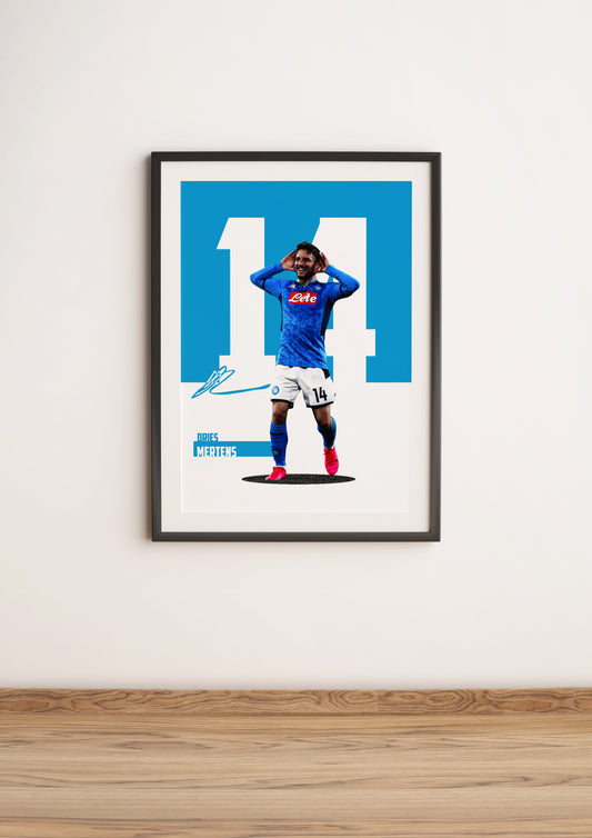 (Player) Dries Mertens poster
