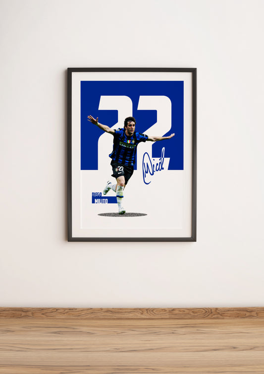 (Player) Diego Milito poster