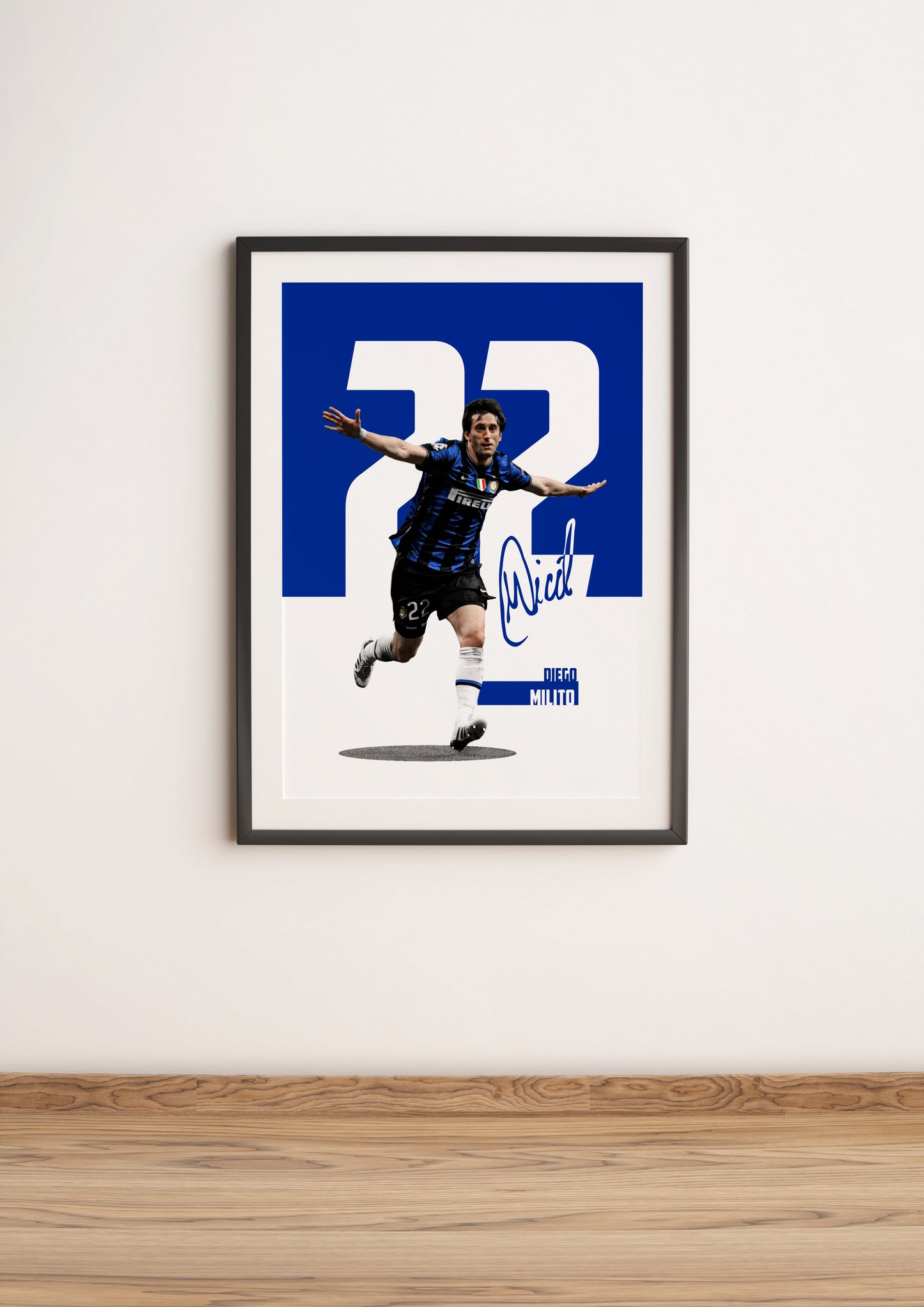 (Player) Diego Milito poster