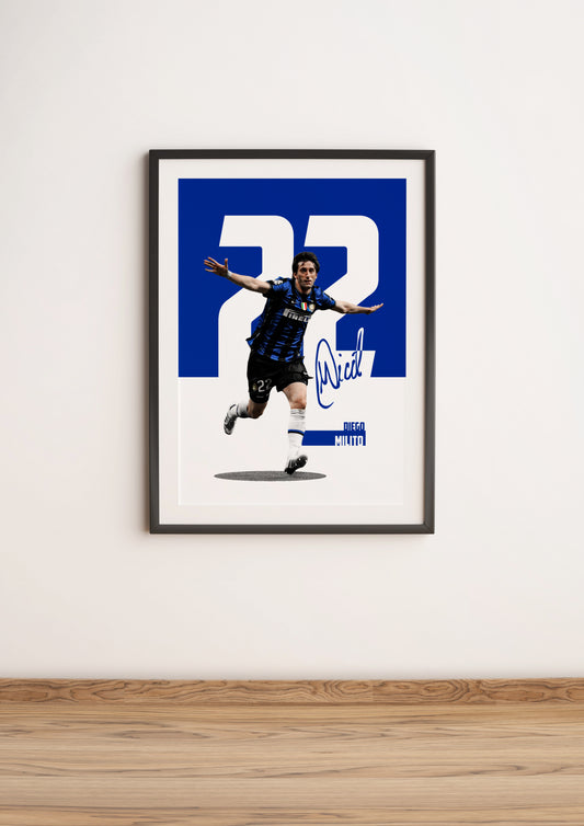 (Player) Diego Milito poster