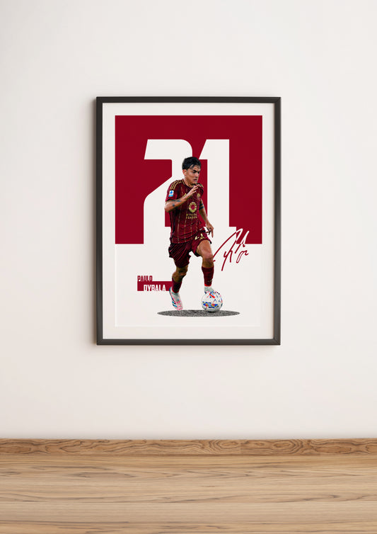 (Player) Paulo Dybala poster