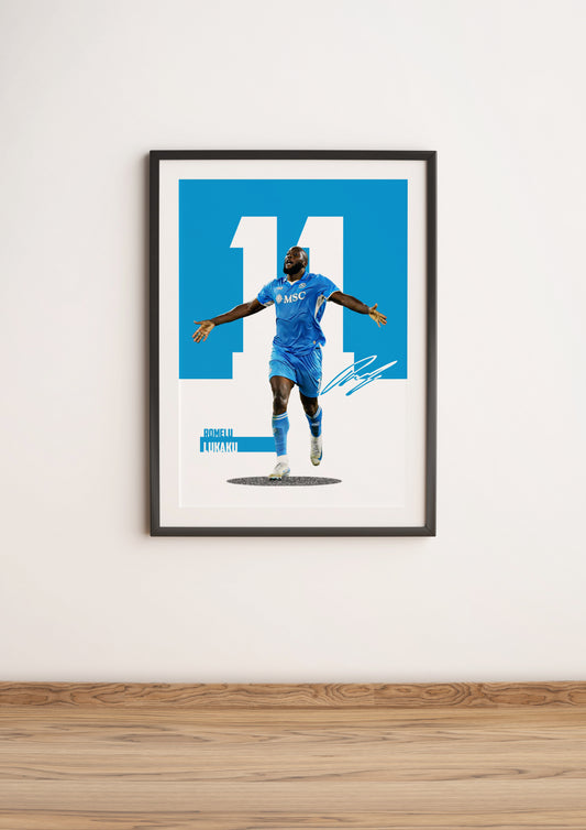 (Player) Romelu Lukaku poster