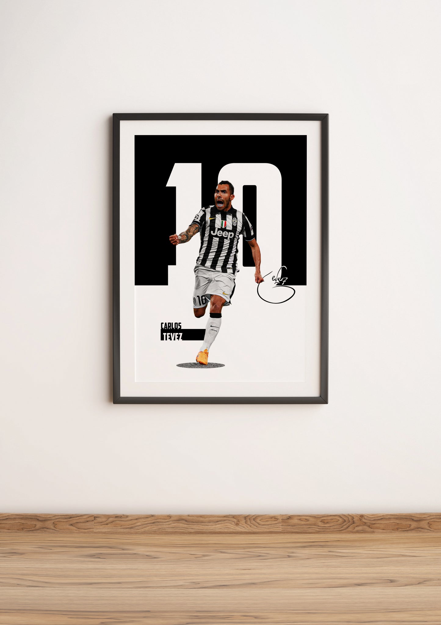 (Player) Carlos Tevez poster