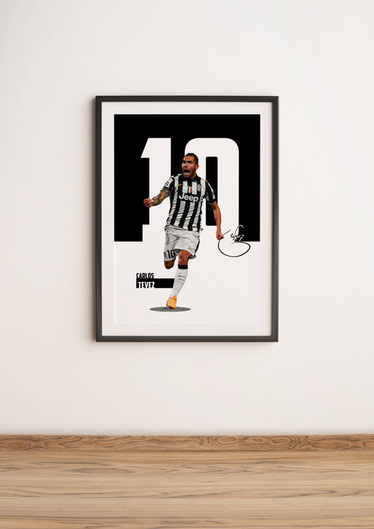 (Player) Carlos Tevez poster