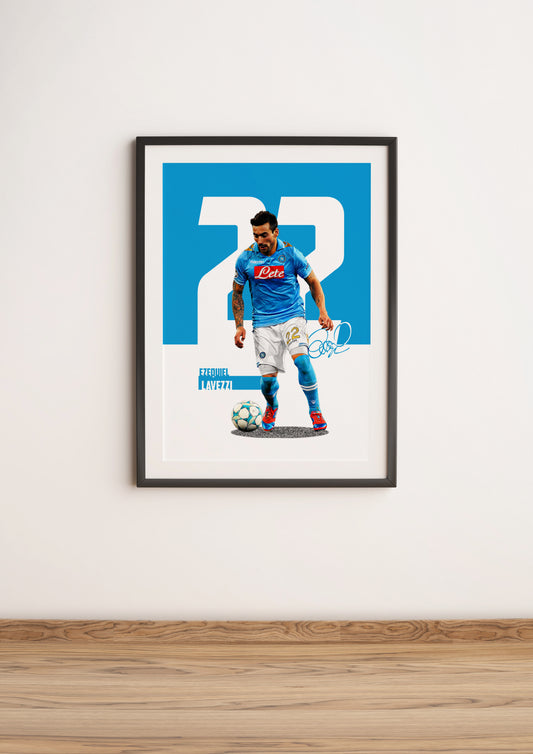 (Player) Ezequiel Lavezzi poster