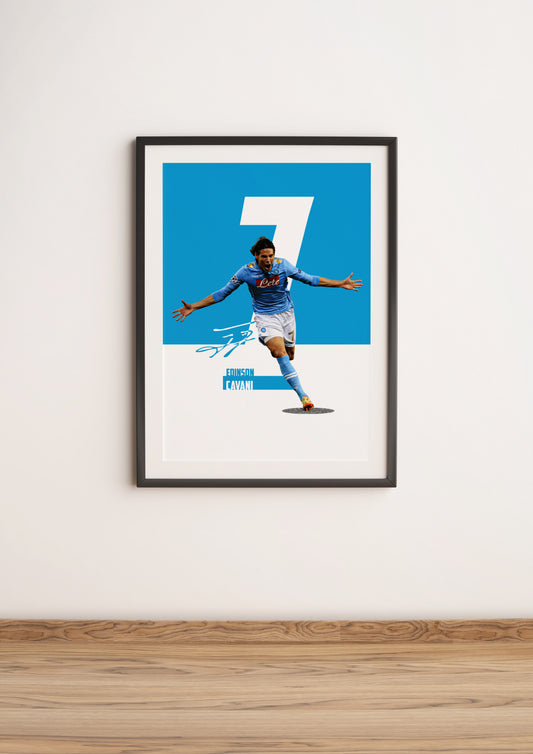 (Player) Edinson Cavani poster