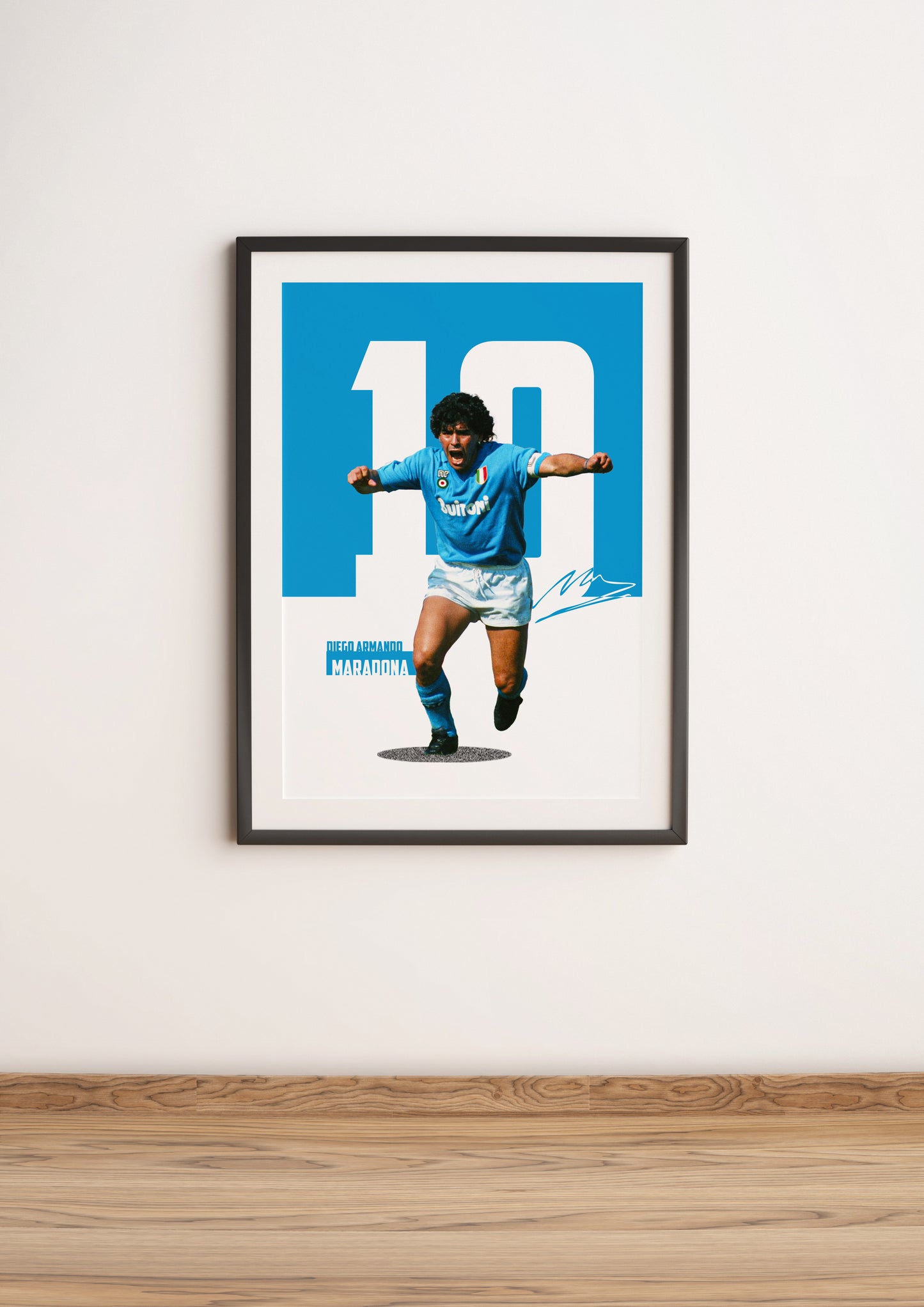 (Player) Diego Armando Maradona poster