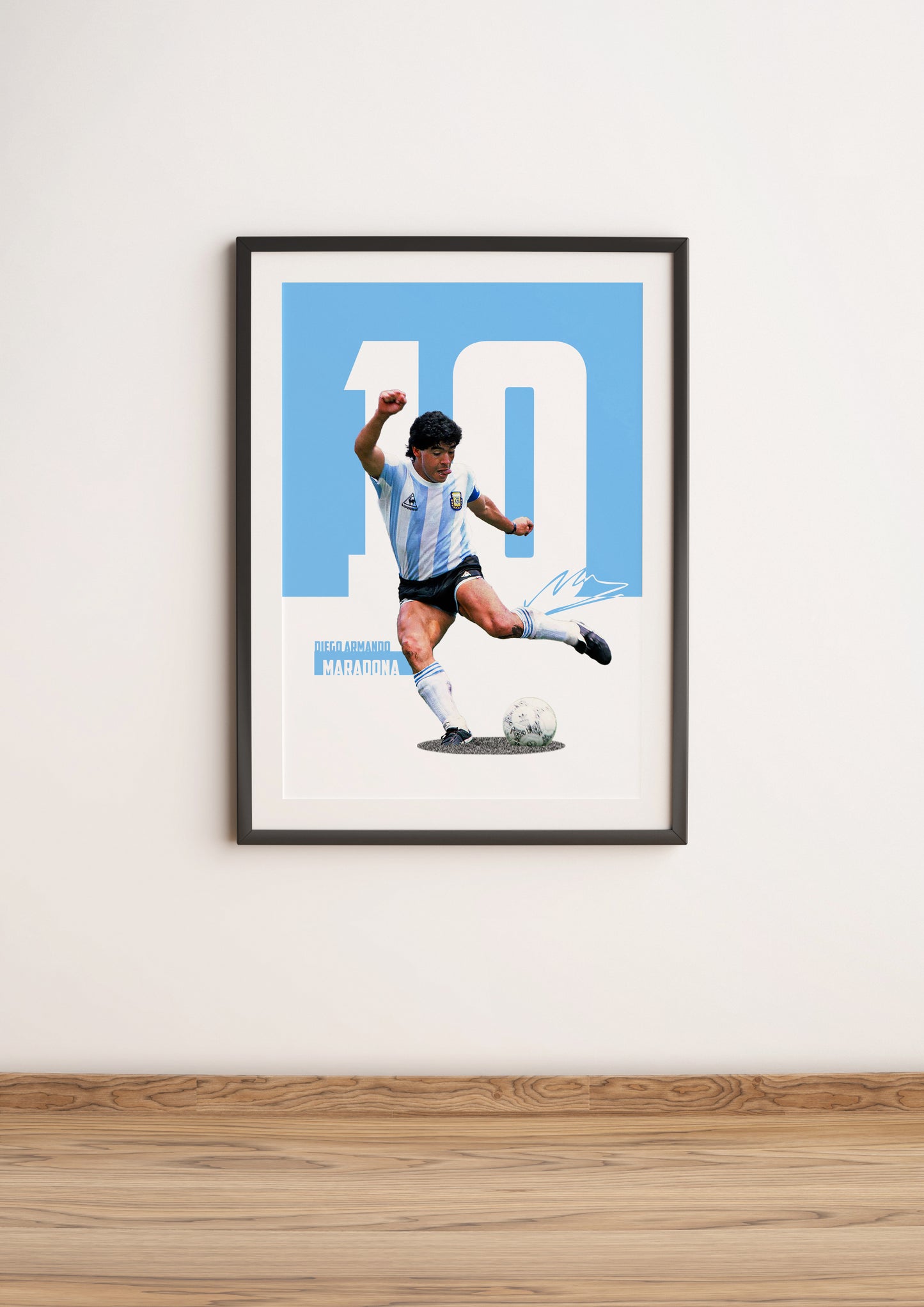 (Player) Diego Armando Maradona poster