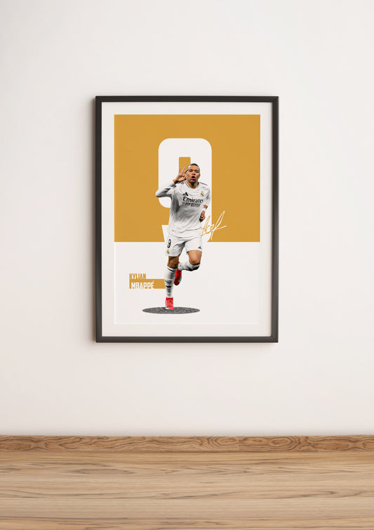 (Player) Kylian Mbappé poster