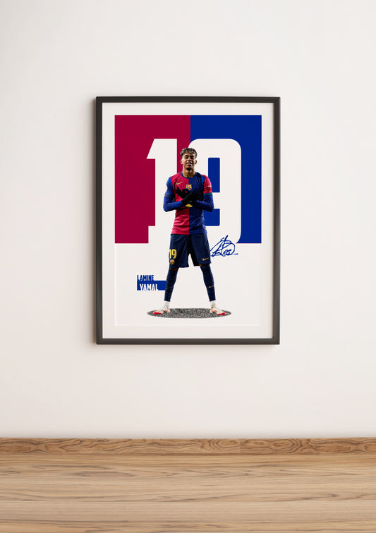 (Player) Lamine Yamal poster