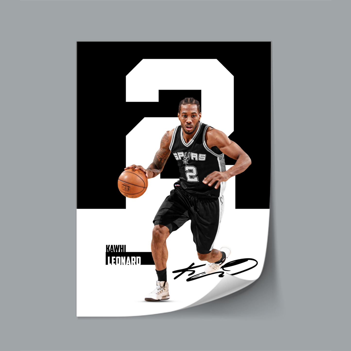 (NBA Player) Kawhi Leonard poster