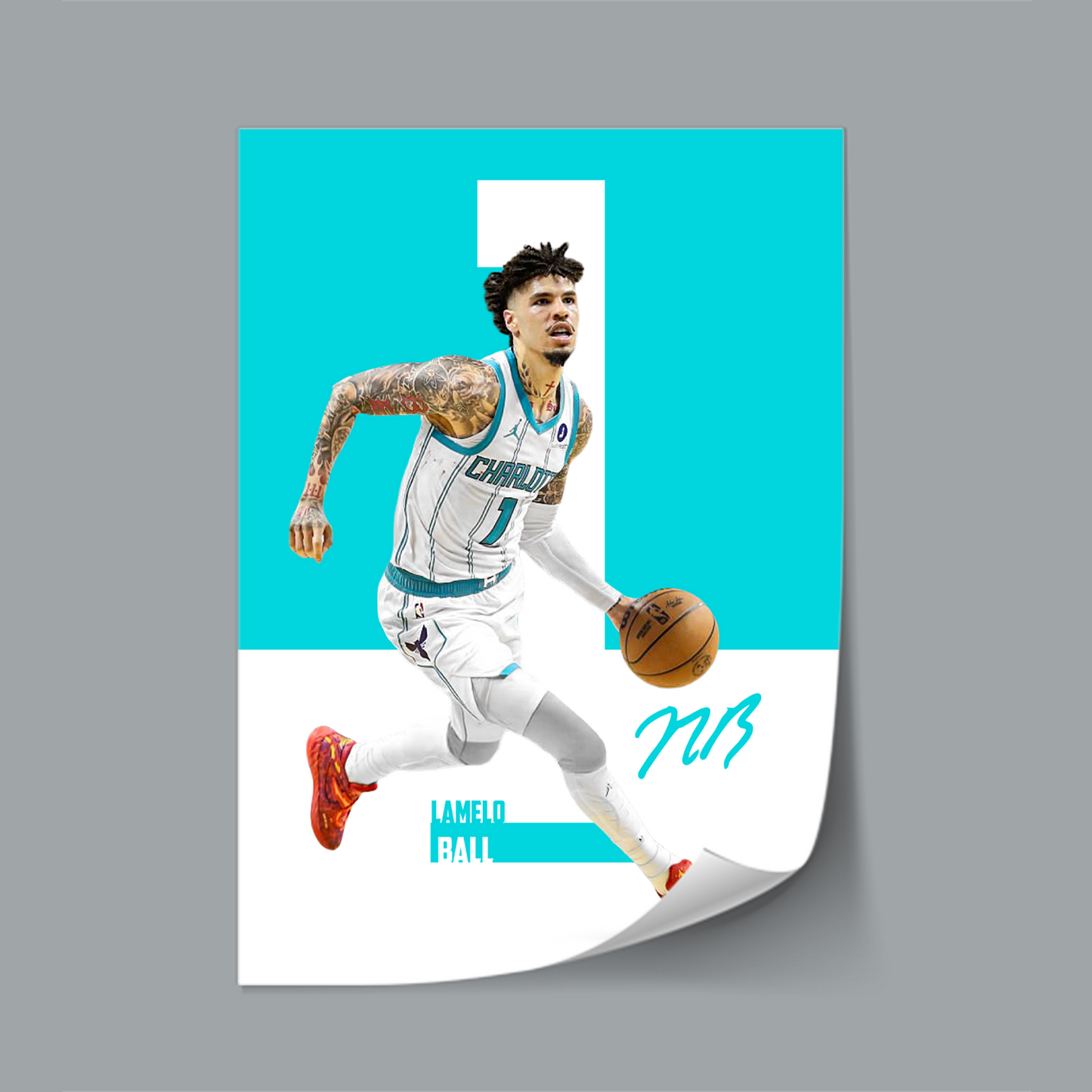 (NBA Player) LaMelo Ball poster
