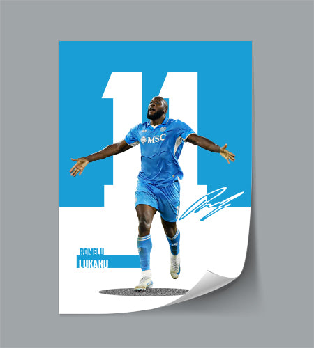 (Player) Romelu Lukaku poster