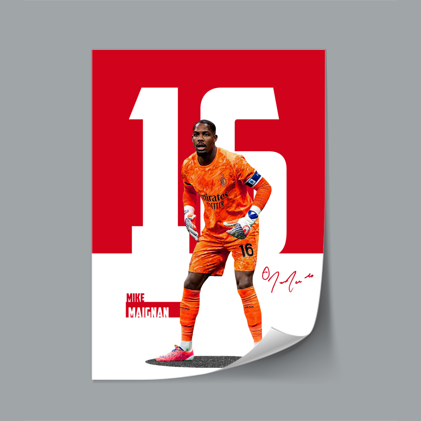 (Player) Mike Maignan poster