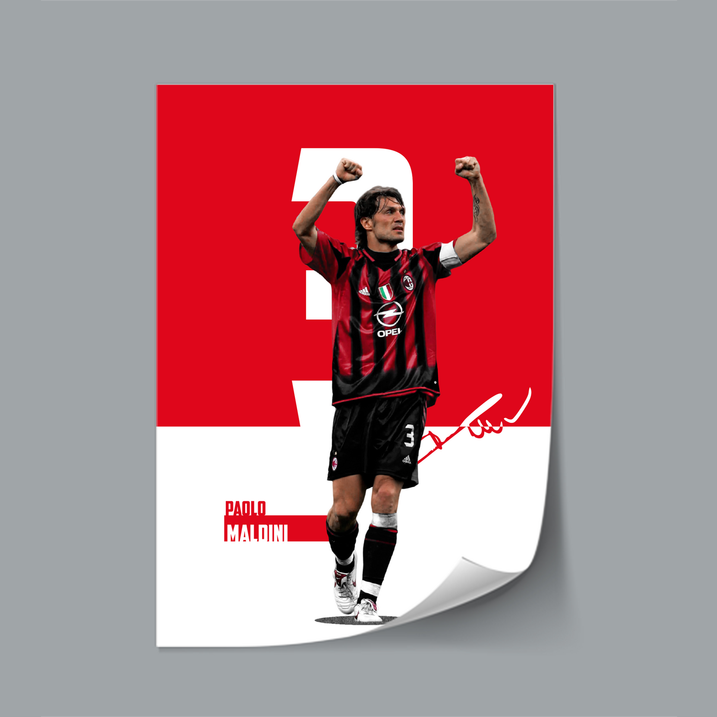 (Player) Paolo Maldini poster