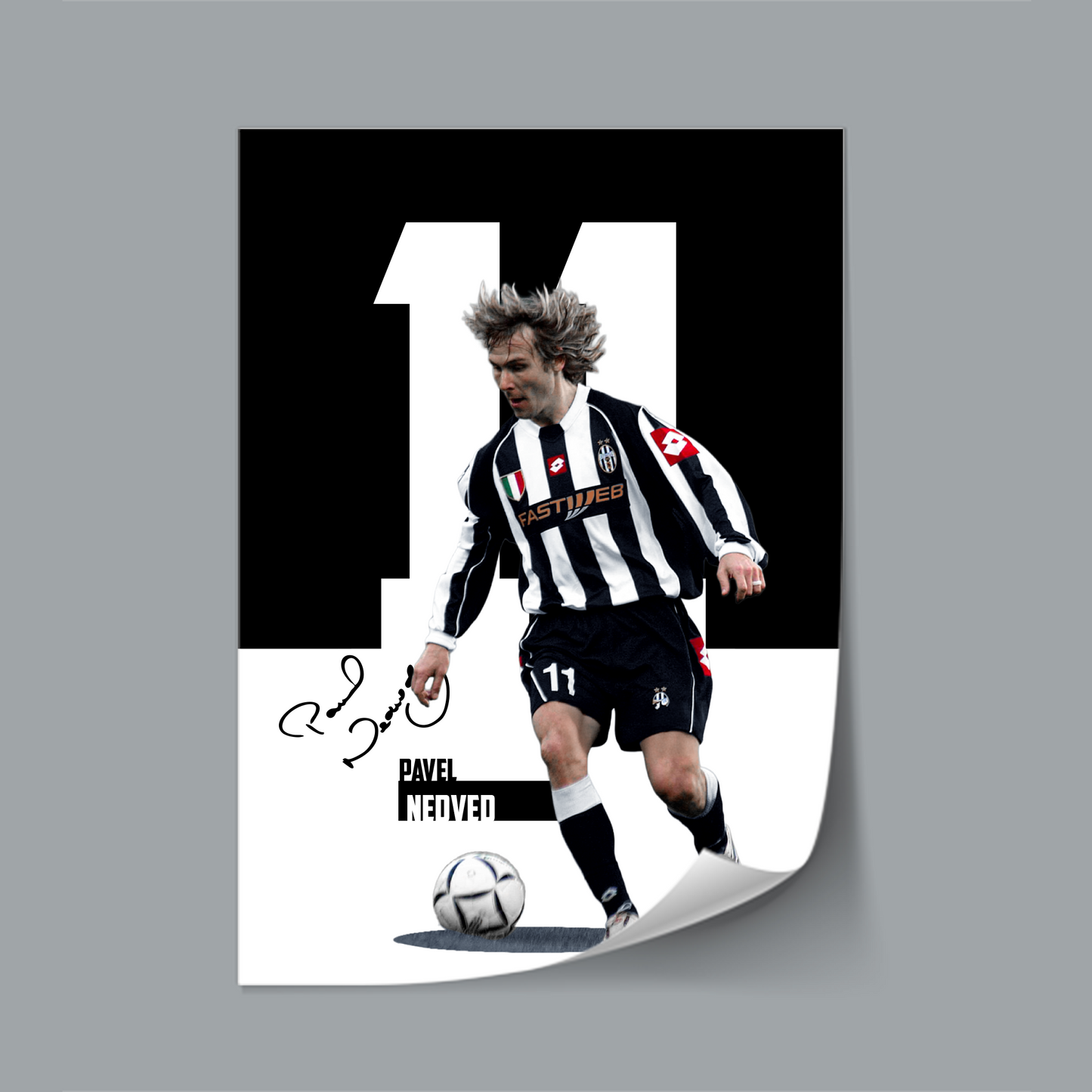 (Player) Pavel Nedved poster